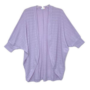 Women's LuLaRoe Lavender Cocoon Cardigan Standard S